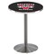 Holland Bar Stool Co 36" Stainless Steel Valdosta State Pub Table L214S3628ValdSt - alternate 1